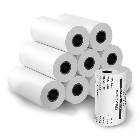 (10 Rolls) 2 1/4 x 50 Thermal Paper Receipt Rolls